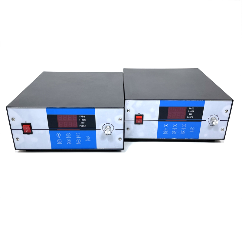 40KHZ 120KHZ 300W Dual Frequency Ultrasonic Cavitation Generator For Industrial Ultrasonic Cleaning Equipment