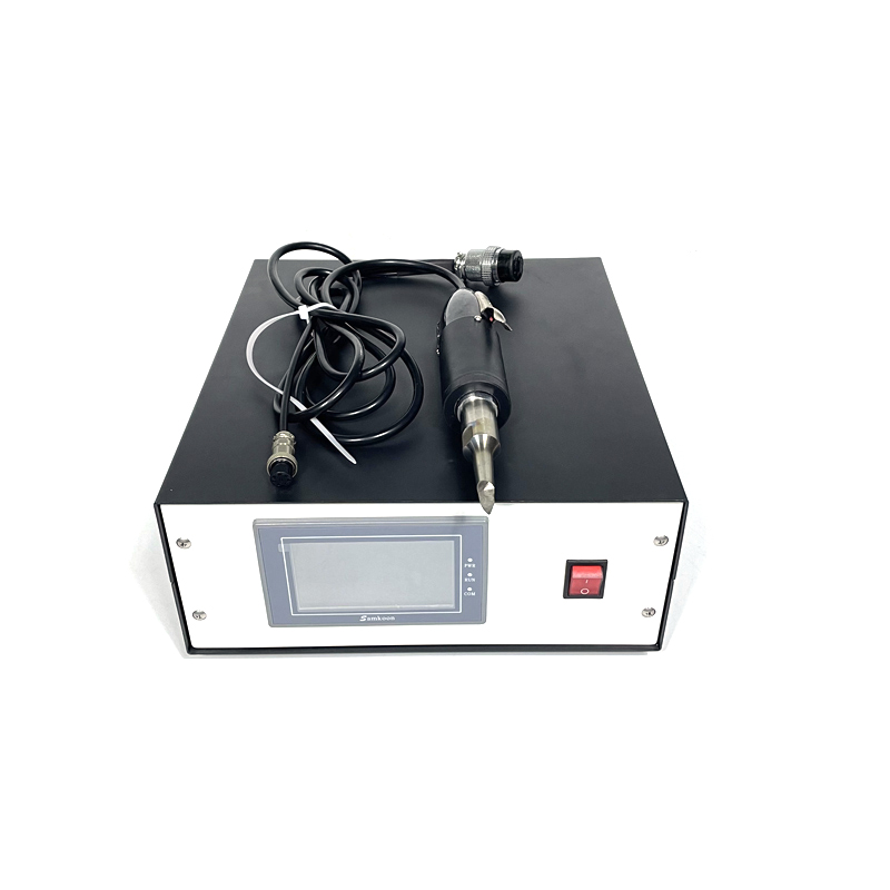 800W Ultrasonic Plastic Cutting Blade Machine With Ultrasonic Vibration Generator