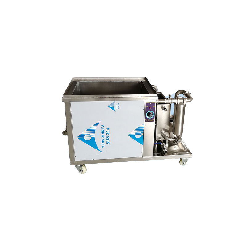 Customized Industrial Ultrasonic Cleaner With Filtration Circulation For Auto Engine Parts