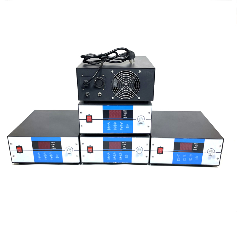 Industrial Piezoelectric Ultrasonic Generator Control Box For Immersible Submersible Ultrasonic Transducers
