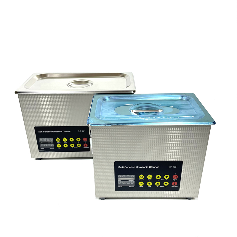 10L Digital LCD Cleaning Machine 240W Ultrasonic Cleaner Bath Tank Cleaning Basket Digital Timer and Temperature