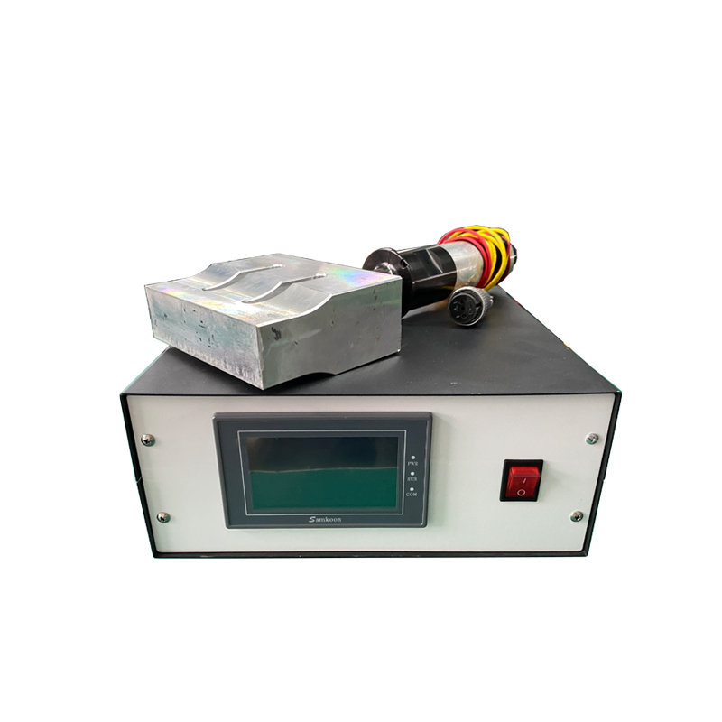3200W Ultrasonic Welding Transducer Converter Sensor Generator System For Pvc Abs Table Ultrasonic Plastic Welding Machine