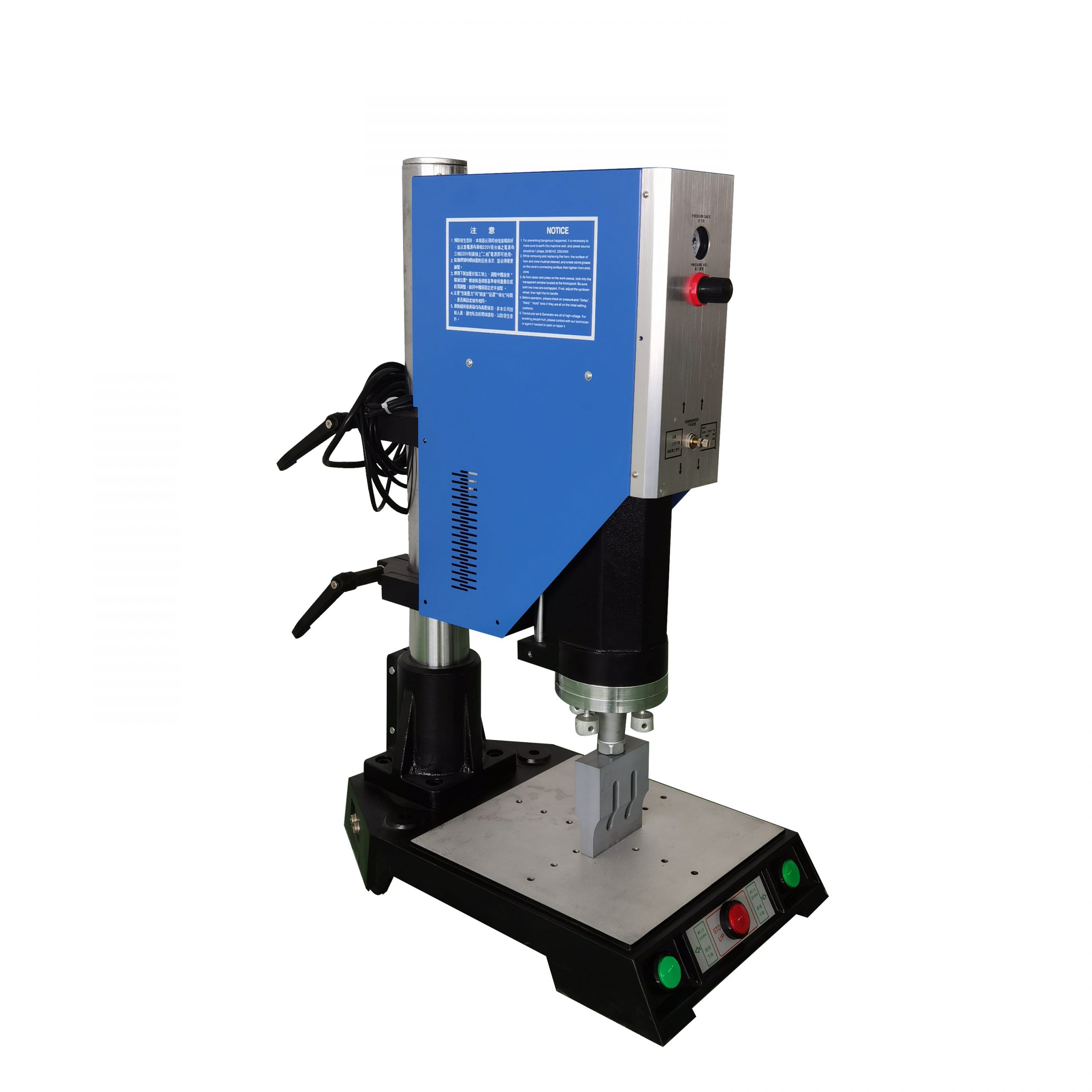 20KHZ 3000W Automatic Table Ultrasonic Plastic Welding Machine With Ultrasonic Welding Equipment Generator Box