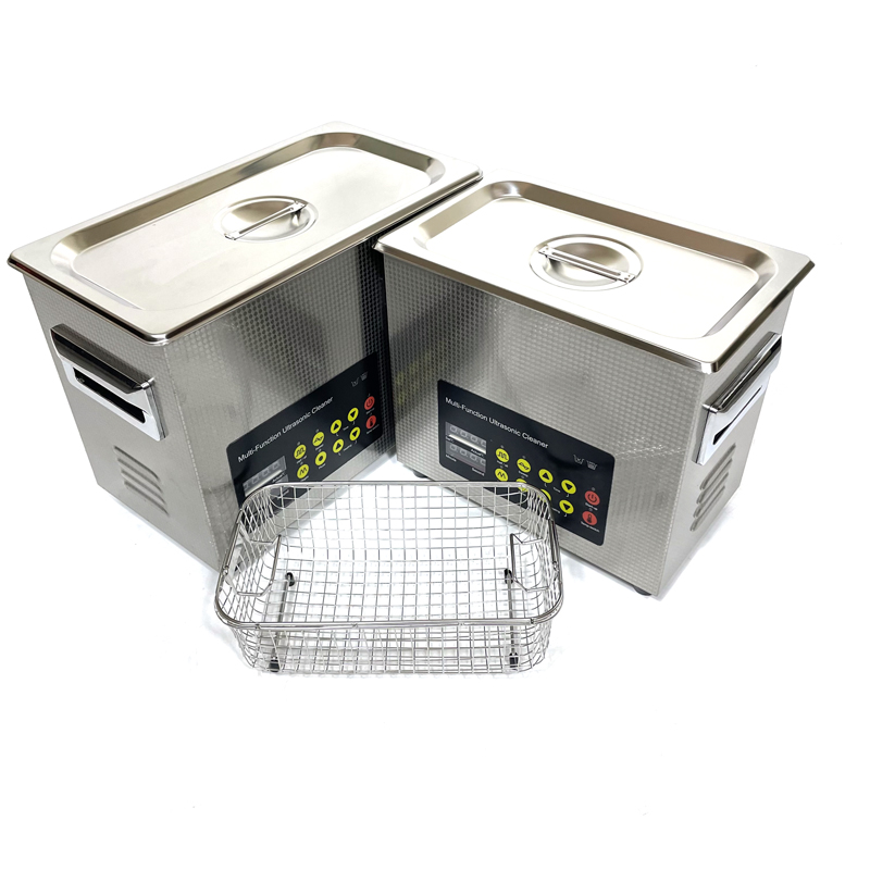 2024030107052332 - 20 Liter Stainless Steel Benchtop Ultrasonic Cleaner With Heater Digital Heated Ultrasonic Parts Cleaner