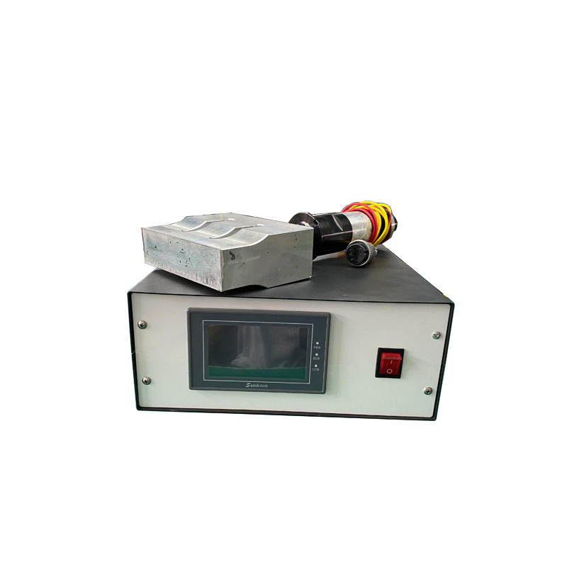 Ultrasonic Plastic Welding Generator Converter With Booster Horn For Pp Pe Abs Auto Rotation Table Ultrasonic Welder