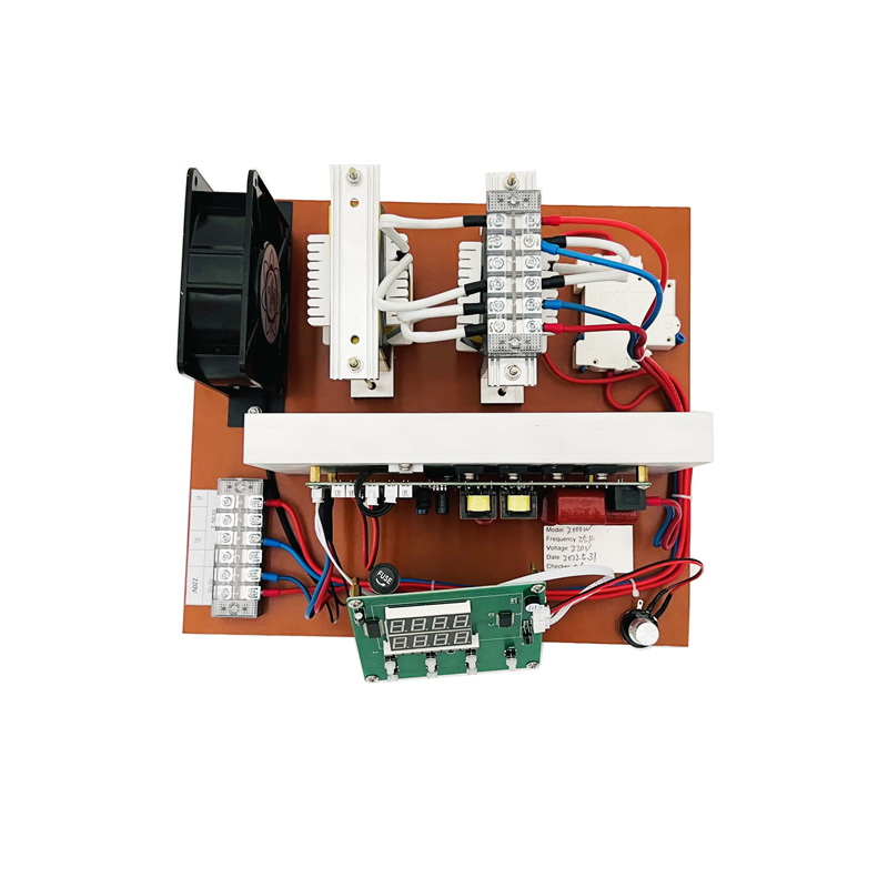Ultrasonic Dishwasher Generator PCB Control Board 2000W 28KHZ Ultrasonic Power Generator with Display C